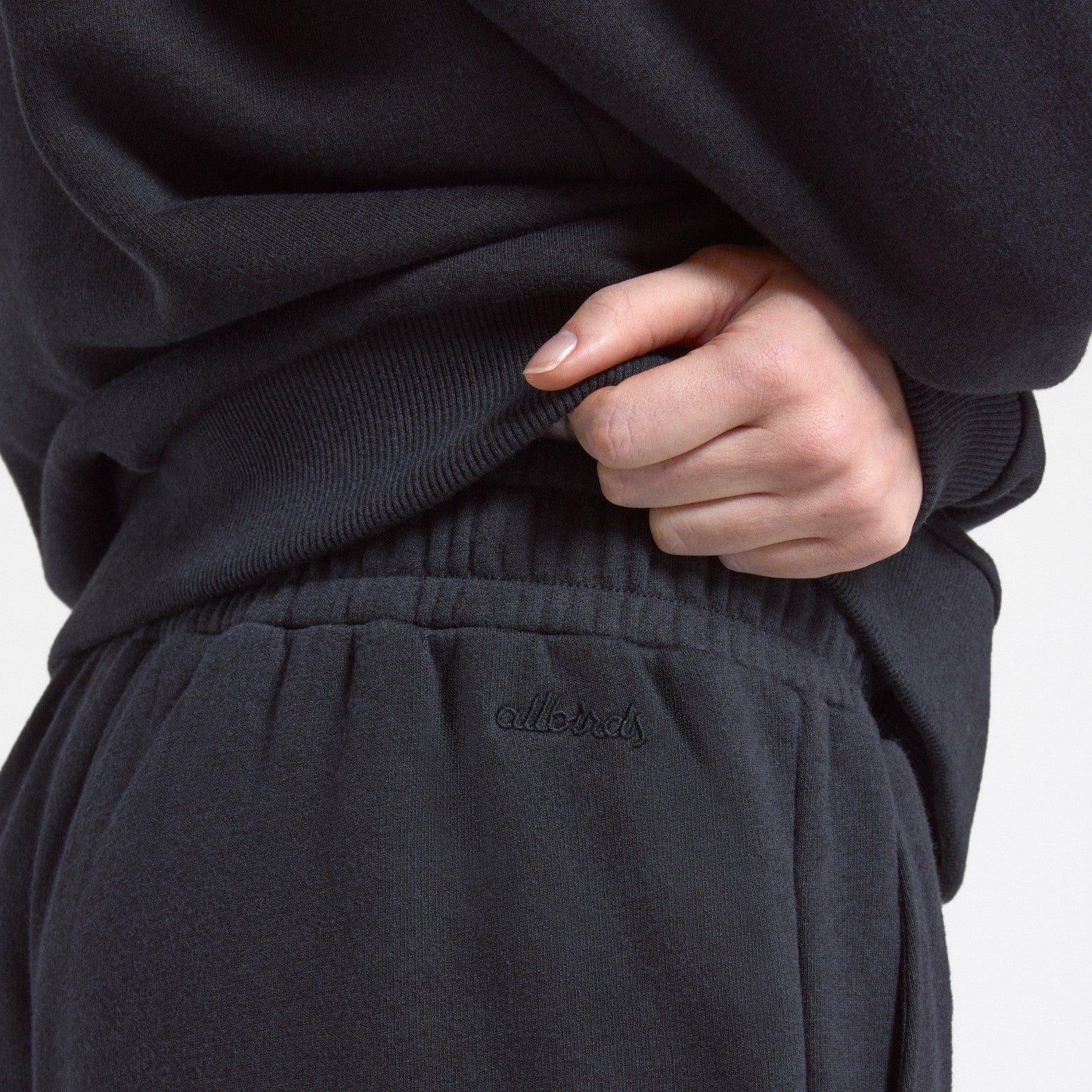 Women's Merino Blend Sweatpant - True Black – Essential