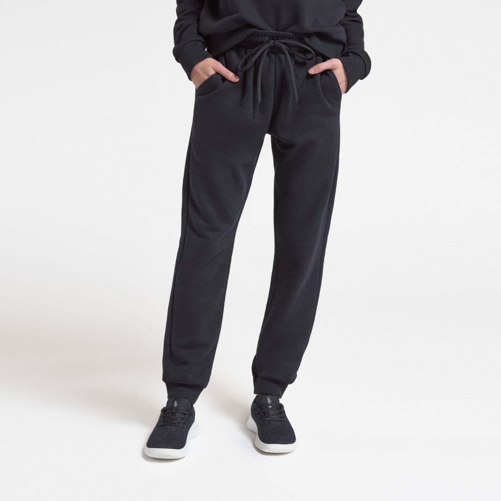 Women's Merino Blend Sweatpant - True Black – Essential