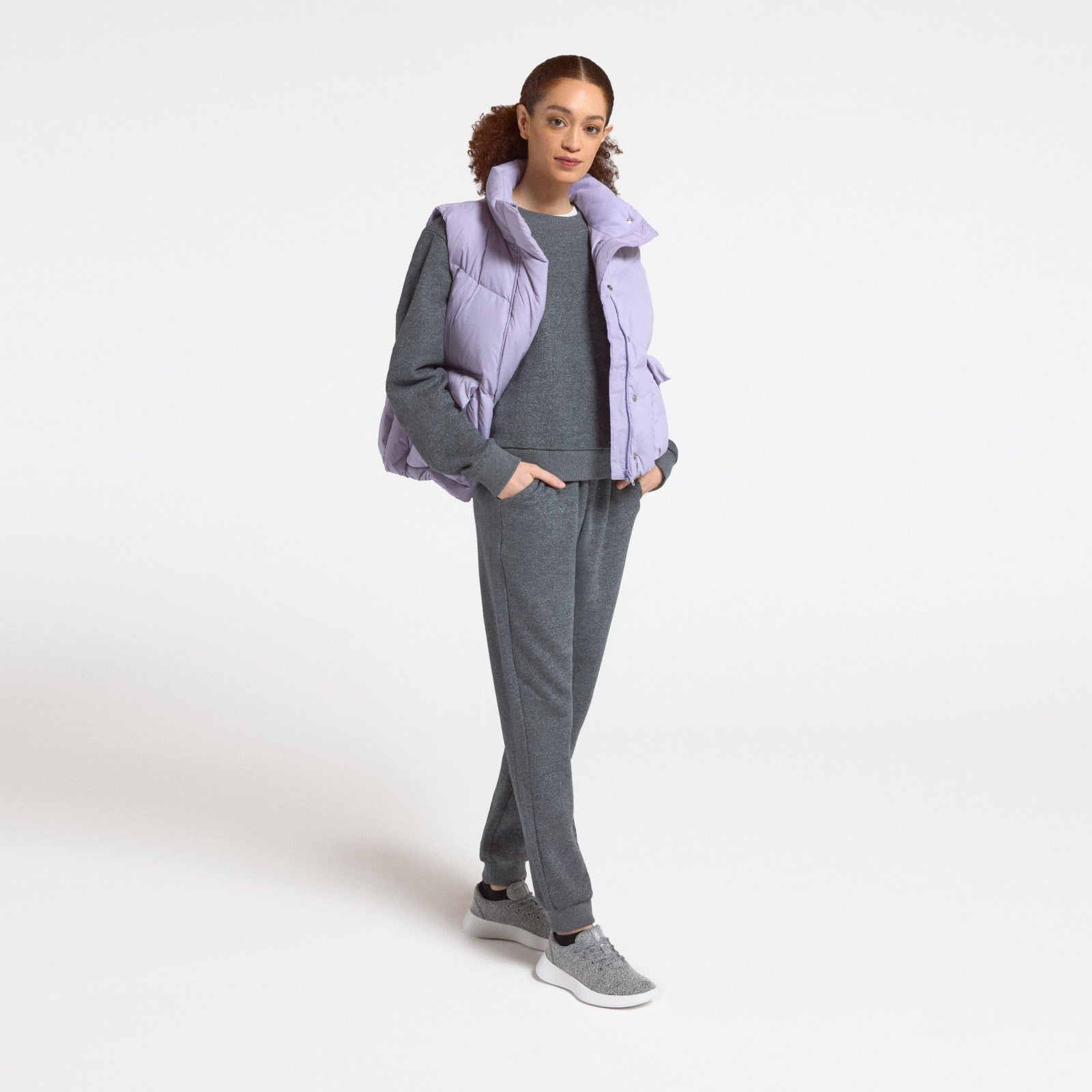 Women's Merino Blend Sweatshirt - Natural Grey Heather – Essential