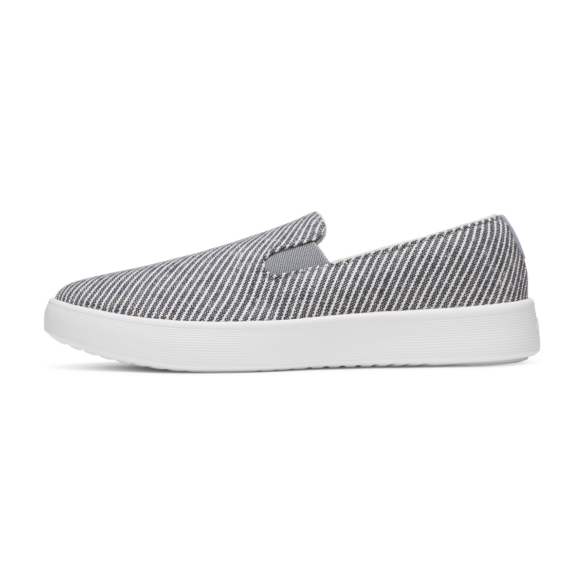 Women's Canvas Cruiser Slip On - Deep Navy Stripes (Blizzard Sole) – Classic